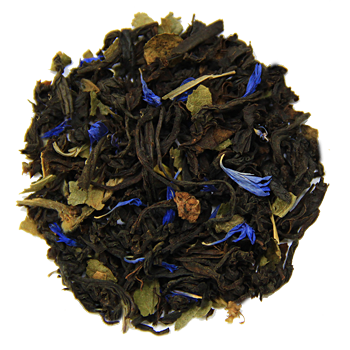 Адлер-чай - черный байховый с ягодами малины, листьями ежевики и синим васильком